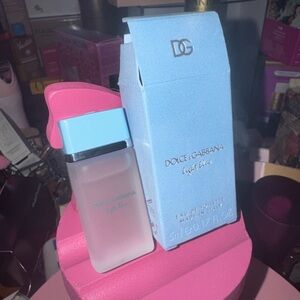 Dolce & Gabbana Light Blue Mini Eau de Toilette — Light Blue & Pink Accents
